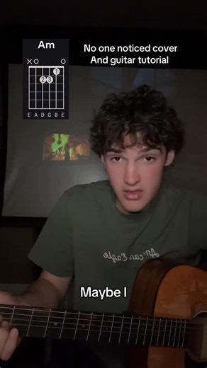 Mason Engler | No one noticed cover and tutorial with chords #music #singing #coversong #songcover #guitar #guitarplayer #musictutorial #tutorial #themarias | Instagram