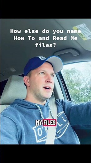 How else do you name How To and Read Me files? #Tech #work #architecture #engineering #construction