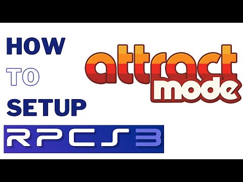 How to setup RPCS3 in Attract Mode