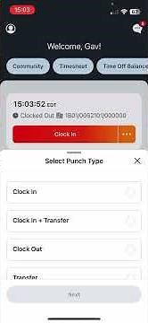 Paylocity FAQ: How to clock in
