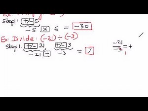 Integers-Using calculator-Examples # 2