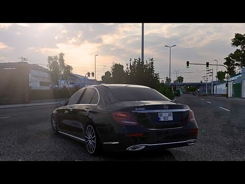 Slippery Roads, Bad Weather – Mercedes W213 Drift ETS2