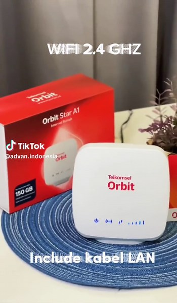Koneksi Internet Stabil dengan Advan Router Telkomsel Orbit Star A1