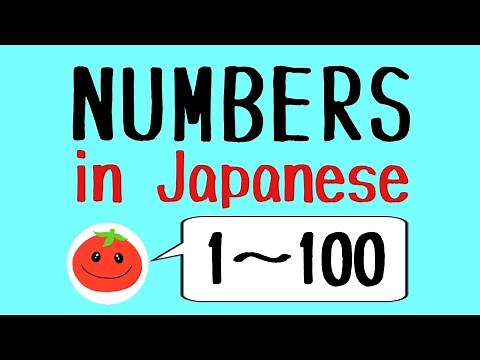 NUMBERS in Japanese (Hiragana) 1-100 | How to count in Japanese