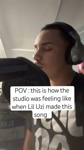 POV : this is how the studio was feeling like when Lil Uzi made this song