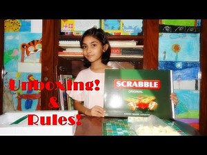 Unboxing Scrabble and Basic Rules for Beginners