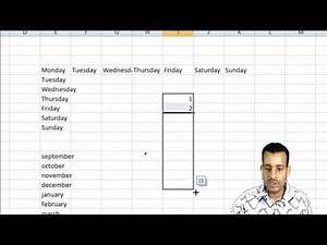 #21: Excel 2007 በራሱ እንዲሞላ ማድረግ| Autofill in Cells Tutorial in Amharic | በአማርኛ