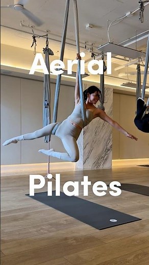 Let’s try aerial pilates in Miami!! #miami #aerialpilates #aerialfitness #pilates