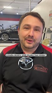 Is Mazda Actually More Reliable Than Honda? 🤔 #mechanic #automotive #repairshop #carrepair #mechanicsoftiktok #mazda #honda | Accurate Automotive