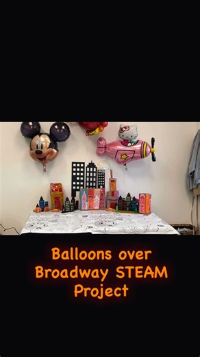 LadybugLori | Balloons Over Broadway STEAM project success @seacrestcountrydayschool The children made tinfoil with their own artistic talent and... | Instagram