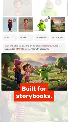 AI Cartoon Generator with Character Consistency