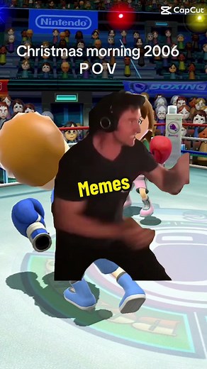 Unboxing a Wii on Christmas Morning POV