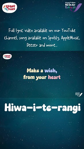 Hiwa-i-te-rangi, a sweet wee song about the Matariki wishing star