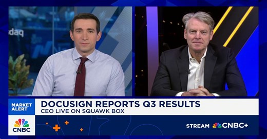 DocuSign CEO Allan Thygesen on Q3 results, impact of AI