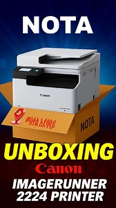 Unboxing the Canon image RUNNER 2224 We’re tearing into the box of the image RUNNER 2224 a powerhouse office printer that promises fast printing sharp quality and smooth performance From setup to first print watch the moment we bring this beast to life! Whether you’re upgrading your office gear or choosing a reliable all in one printer, this unbox is your first look at what’s inside and what this machine can do. #canonimagerunner2224 #printerunbox #OfficeTechnology #unboxingvideo #TechReview #Pr