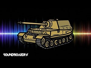Tank Turret Rotation, Military Sound Effect for Movies