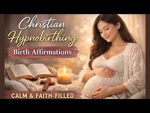 Christian Birth Affirmations for Labor | Calm & Peaceful Birth with Scripture