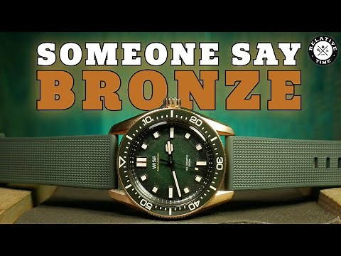 Want A Bronze Diver? This Is The One To Get. Wise AD8