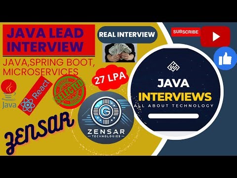Zensar technologies interview Questions And Answer | java interview questions |Java 8|Microservices