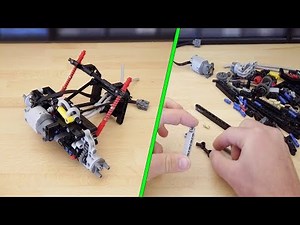 Robust Rear Axle Lego Technic Rock Crawler - With Building Instructions