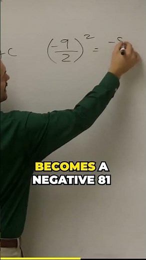 finding the value to make a perfect square trinomial