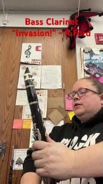 Bass Clarinet Rehearsal Track - “Invasion!” by R. Ford