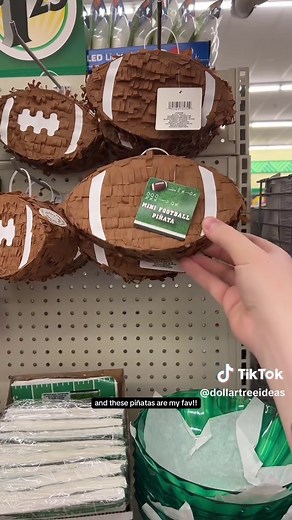 Super Bowl Party Decor Ideas from Dollar Tree