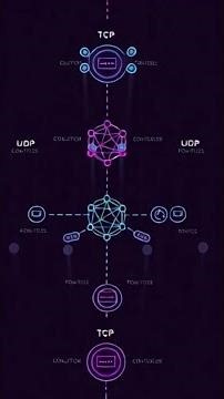 TCP vs UDP Explained in 60 Seconds | Networking Basics #tcp #udp #networking #computernetworking