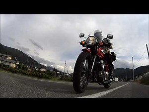 カワサキW650 ツーリング気分＜Ｕターン小回りテスト編＞（キック始動も）