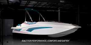 Introducing the Starcraft SV Jet Series—the first Rotax jet-powered deck boat. Designed to redefine what a deck boat can be, the SV Jet features a prop-free design for added confidence around swimmers, kids, and watersports. An open-cockpit layout delivers generous seating, a full sundeck, and multiple chaise lounge configurations—without a windshield to interrupt the open-air experience. Finished with a Dihedral-Vee hull for a smooth, stable ride, this is deck boating—reimagined. Learn more at: