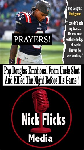 Pop Douglas Emotional From Uncle Shot And Killed The Night Before His Game! _____________________ Pop Douglas enjoyed a breakout game against the Atlanta Falcons this Sunday, having the best outing of his career after a terrible family tragedy. After the game, NFL Network Reporter Cameron Wolfe met with Douglas to discuss his performance. In the candid interview, Douglas was honest about how the family tragedy affected his attitude going into the game. “Yesterday, my uncle got shot and killed la