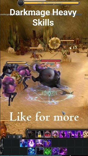 Dark mage Skills (DM) Cabal Online Sea