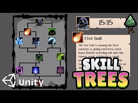 How to make Skill Trees (E01 Display Skill Info)