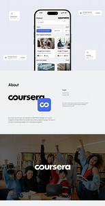 Coursera | Education, Learning | Mobile App | UI UX