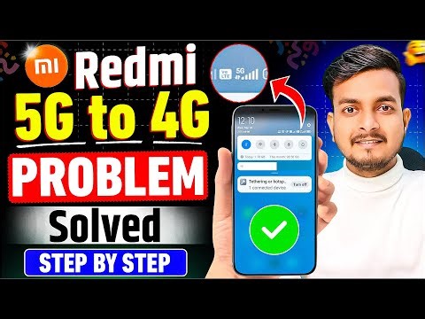 (Solved) Redmi 5g Network Problem | Redmi 5g 4g Network Nahi Aa Raha Kya Karen