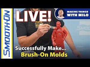 YouTube LIVE With Milo - How To Make Brush On Silicone Molds