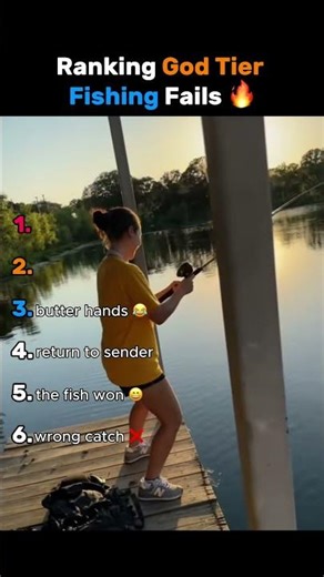 Ranking God Tier Fishing Fails