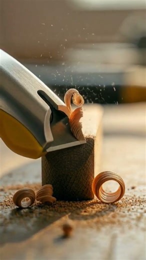 Mini Pocket Radius Edge Shaper – Yellow Curved Keychain Tool #minitools #woodworking #tools4life