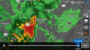 4.8K views · 36 reactions | 12:26 AM: Check the Region 8 weather app as heavy rain moves into Jonesboro. | Ryan Vaughan | Facebook