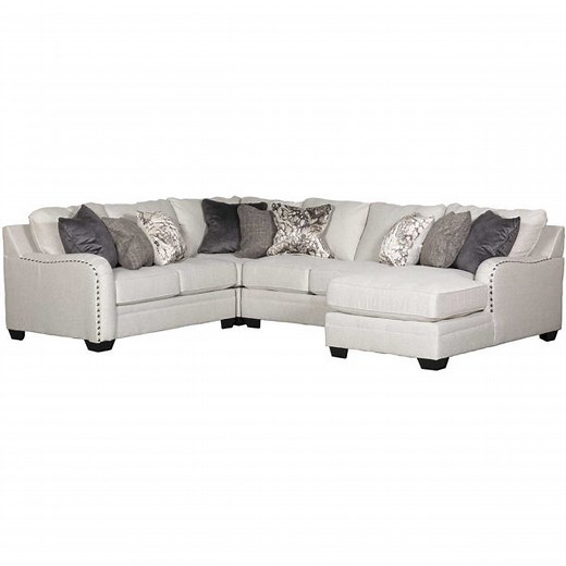 Dellara 4PC Sectional with RAF Chaise
