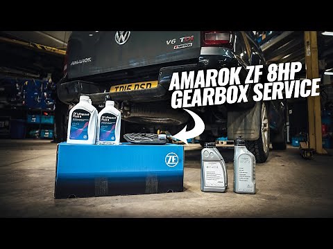 ZF 8HP Gearbox Service on our 3.0 TDI V6 Amarok!