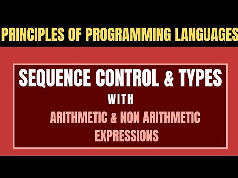 Sequence Control in POPL Implicit and explicit sequencing with arithmetic and non-arithmetic