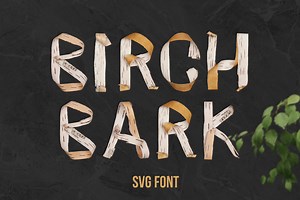 Birch Font - HandMadeFont ...