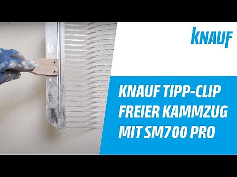 Knauf Tipp-Clip - Freien Kammzug mit SM700 Pro herstellen
