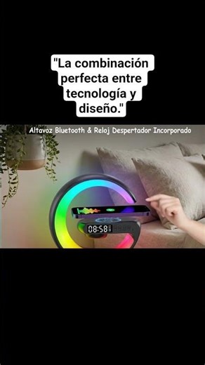 Lampara Speaker De Mesa Gled