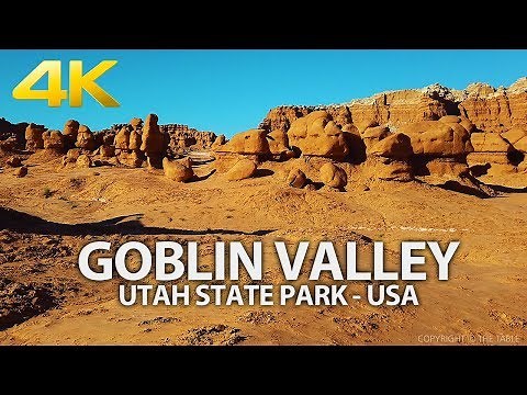 GOBLIN VALLEY STATE PARK - Utah, USA, Travel, 4K Ultra HD
