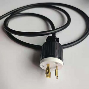 [Hot Item] 20A 125V 3 Pin Plug Power Locking NEMA L5-20 Twist Lock Plug Power Cable 12g