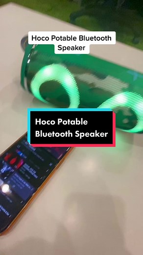 Hoco Potable Bluetooth Speaker Review