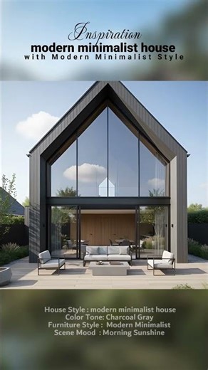 From an empty plot of land to a minimalist house.#shorts #housedesign #restoration