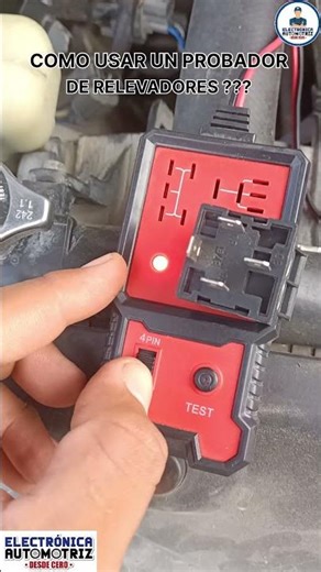 HOW TO USE THE RELAY TESTER? #automotiveelectronics #automobile #automotiveelectricity